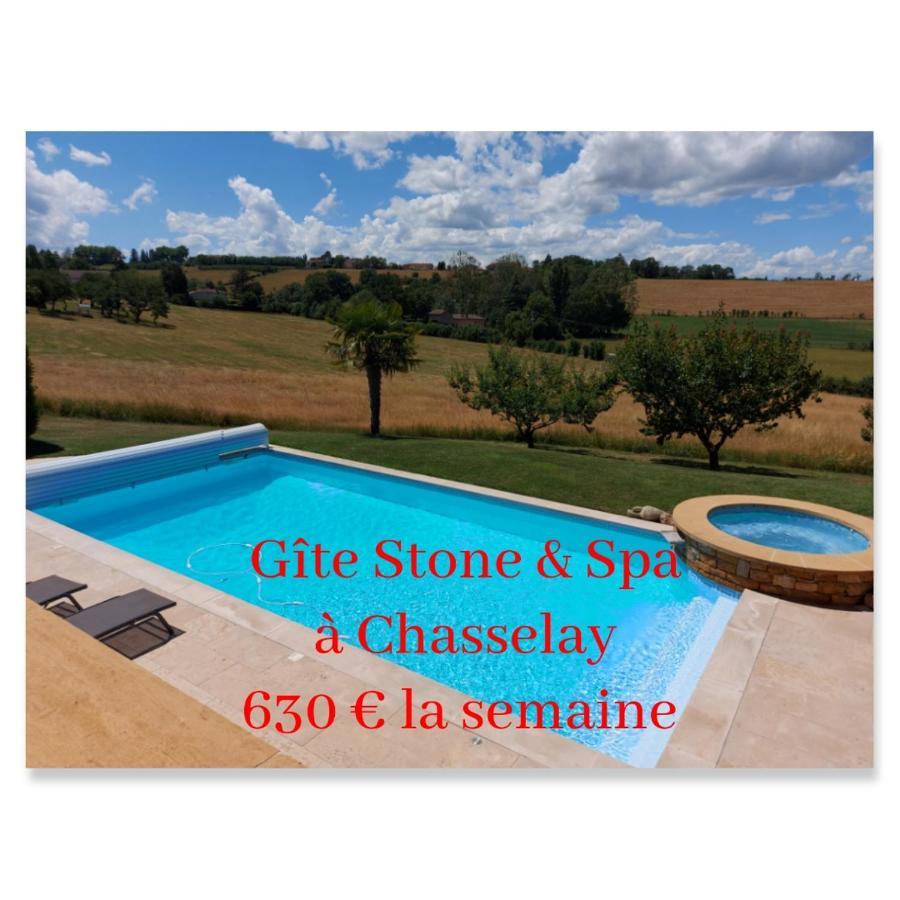 Gite Stone & Spa Chasselay Buitenkant foto