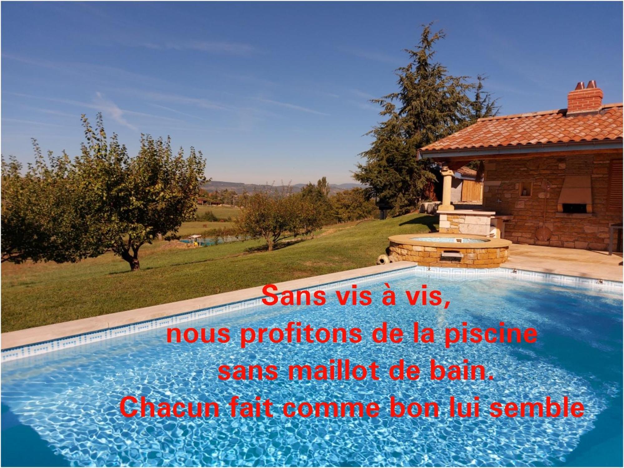 Gite Stone & Spa Chasselay Buitenkant foto