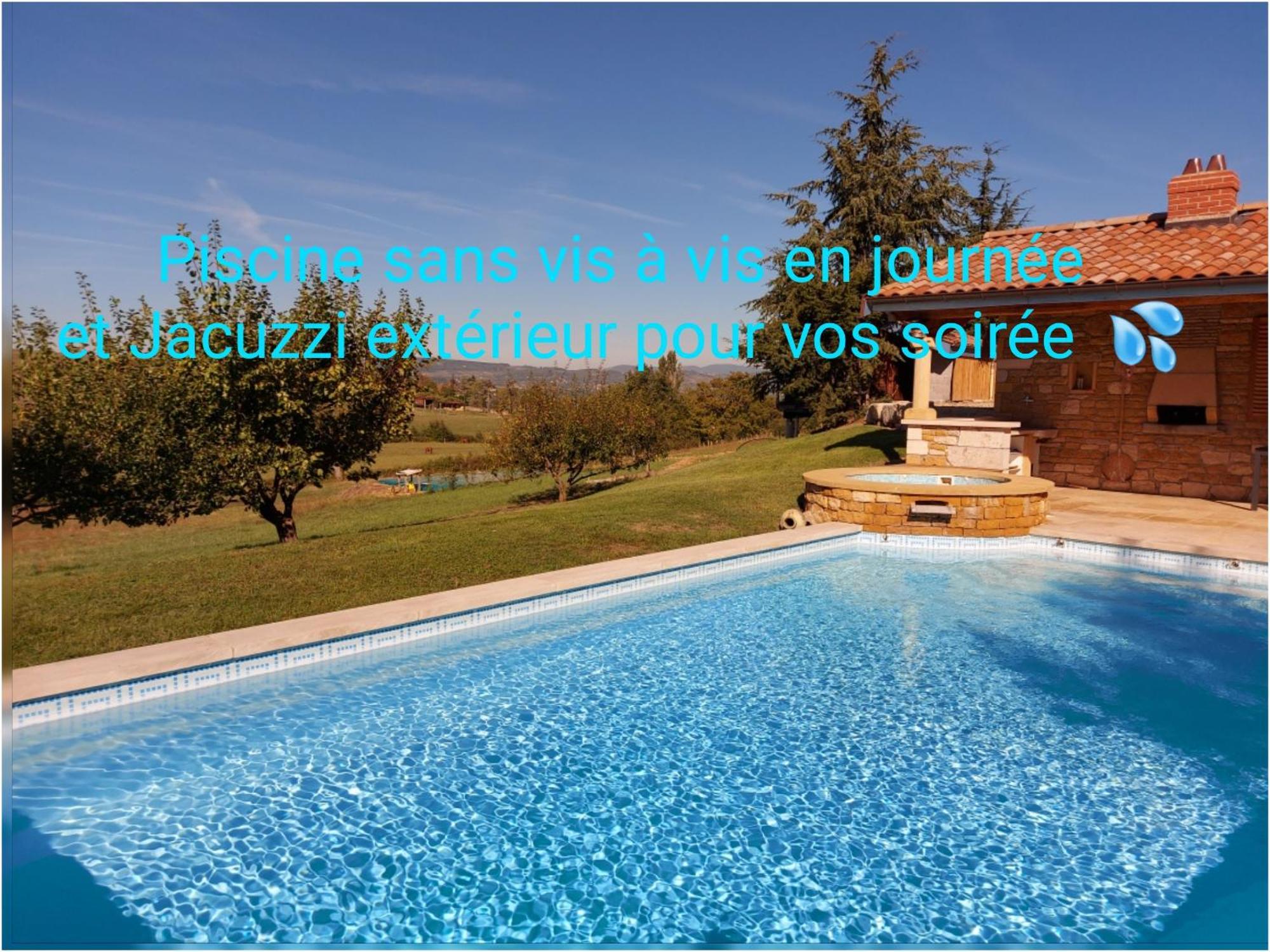 Gite Stone & Spa Chasselay Buitenkant foto